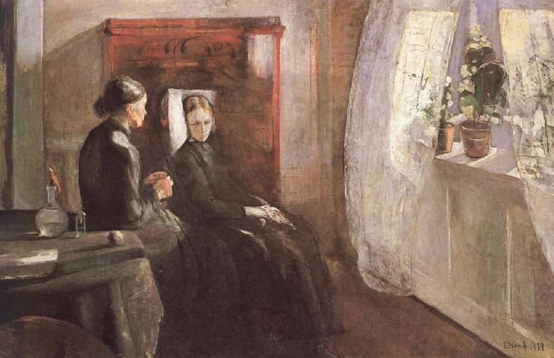 Edvard Munch Spring china oil painting image